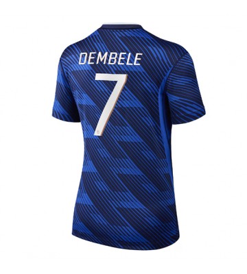 Frankrike Ousmane Dembele #7 Hemmatröja Dam VM 2026 Kortärmad